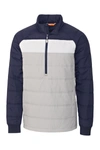 Cutter & Buck Thaw Insulated Packable Pullover In Grey
