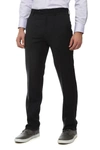 Tailorbyrd Tailored Performance Stretch Pants In Charcoal