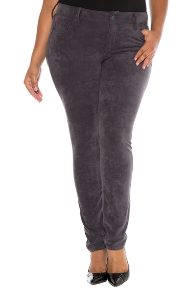 Slink Jeans Slink Sueded Skinny Jeans In Tempest