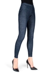 Memoi Simple Leggings In Medium Wash