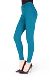 Memoi Ponte Leggings In Ocean Depths