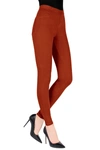 Memoi Soft Chic Leggings In Arabian Spice