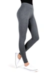 Memoi Solid Leggings In Nocolor