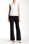 Calvin Klein Wide-leg Twill-weave Trousers In Black