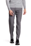 Kenneth Cole Reaction Slim Fit Stretch Dress Pants In Dk Grey