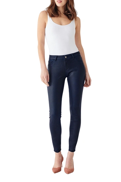 Dl 1961 Emma Low Rise Instasculpt Jeans In Sapphire