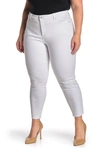 Nydj Sheri Cuff Ankle Jeans In Optic Whit
