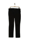 Nydj Sheri Tummy Control Slim Straight-leg Jeans In Black