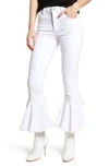 CITIZENS OF HUMANITY DREW FLOUNCE HEM CROP JEANS,883435865556