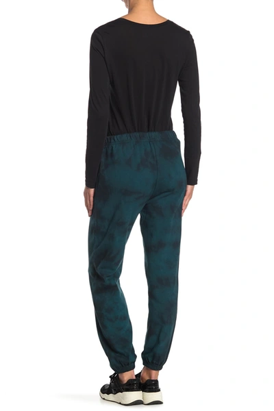 Threads 4 Thought Boyfriend Tie-dye Organic Cotton Blend Sweatpants In Malblk