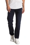 Mavi Zach Straight Fit Jeans In Rinse Portland In Deep Indigo Brooklyn
