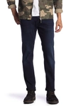 Mavi Zach Straight Fit Jeans In Rinse Portland In Ink Foggy Manhattan