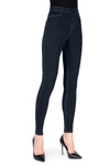 Memoi Denim Shaping Jean Women's Leggings In Blue