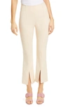 Cinq À Sept Kym Flared-leg Cropped Trousers In San