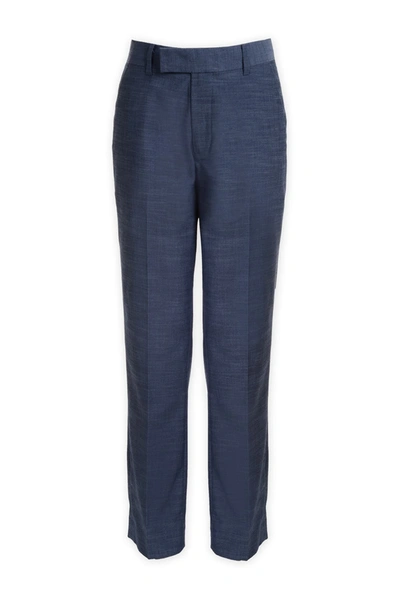 Calvin Klein Kids' Plain Weave Suit Separate Pants In Blue