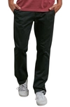 Volcom Vmonty Straight Leg Stretch Chinos In Black