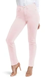 Curves 360 By Nydj Slim Straight Leg Ankle Jeans In Pink Dusk