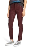 ARTICLES OF SOCIETY COATED HILARY SLIM JEANS,439111245077
