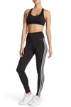 ADIDAS ORIGINALS DESIGN 2 MOVE HIGH RISE 3 STRIPE TIGHTS,191524331869