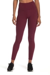Marika High Rise Tummy Control Leggings In Tawny Port