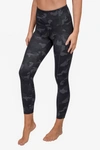 90 Degree By Reflex Lux Camo Side Pocket Leggings In Camo Slate Combo