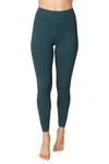 90 Degree By Reflex Interlink High Waist Ankle Leggings In Huntsman Green