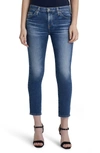 Ag The Prima Straight Leg Crop Jeans In 10 Years Millennium
