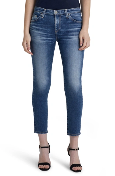 Ag The Prima Straight Leg Crop Jeans In 10 Years Millennium