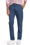 Volcom V-monty Modern Fit Chino Pants In Blue Smoke