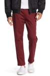 Volcom V-monty Modern Fit Chino Pants In Brnt Snna