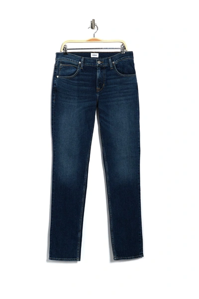 Hudson Blake Slim Straight Jeans In Rosedale