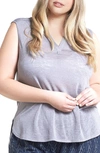 Tart Pilar Tank In Frost Grey