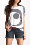 Go Couture Printed T-shirt In White