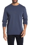 Travis Mathew Eternal Champ Crew Neck Sweatshirt In Blue Night