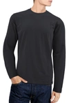 X-ray Crew Neck Long Sleeve T-shirt In Black