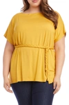 Karen Kane Grecian Tunic In Gol