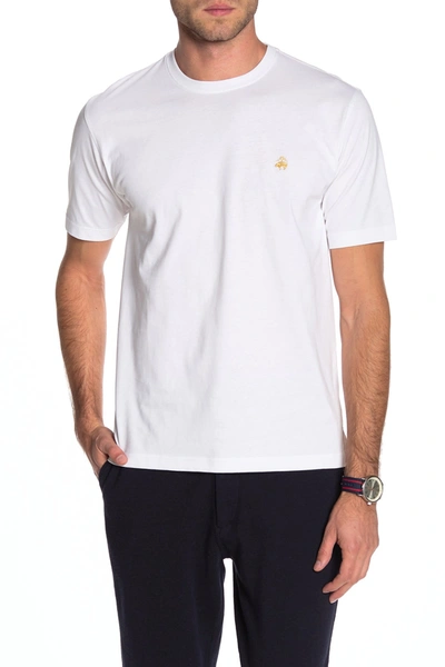 Brooks Brothers Crew Neck T-shirt In White