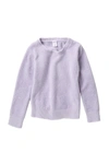 Harper Canyon Kids' Chenille Sweater In Purple Thistle