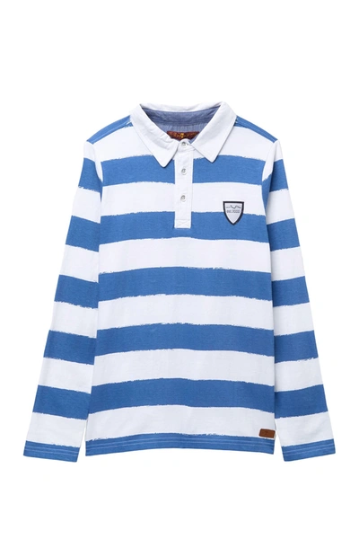 7 For All Mankind Kids' Rugby Shirt In Dstindependncst