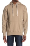 Fleece Factory Pullover Hoodie In Beige