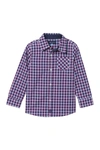 ANDY & EVAN CHECKERED BUTTON DOWN SHIRT,193467096959