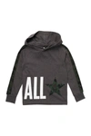 Converse Kids' All Star Jersey Pullover Hoodie In 223char Ht