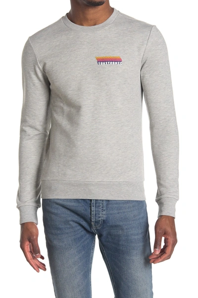 A.p.c. Designer Electronic H Sweatshirt In Gris