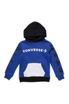 Converse Kids' All Star Colorblock Hoodie In U5hhyper R
