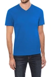 X-ray Solid V-neck Flex T-shirt In Ocean Blue