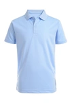Nautica Kids' Short Sleeve Performance Polo In 483 Lt Blue