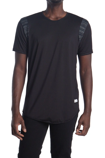 Kinetix Reven Long T-shirt In Black/gray