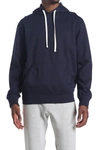 Fleece Factory Pullover Hoodie In Navy