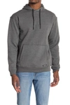 X-ray Pullover Fleece Hoodie In Heather Charcoal