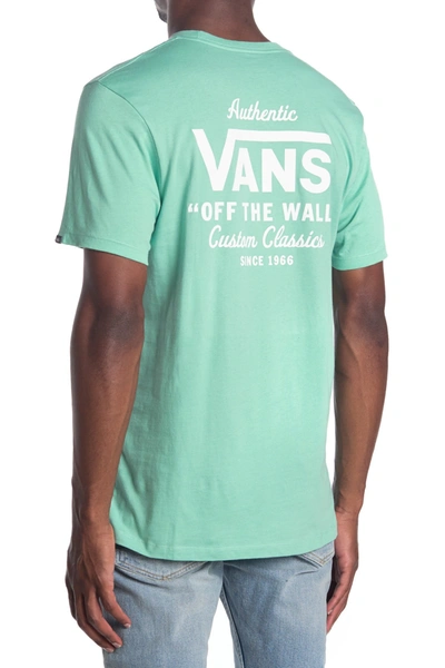 Vans Holder St Classic T-shirt In Dusty Jade